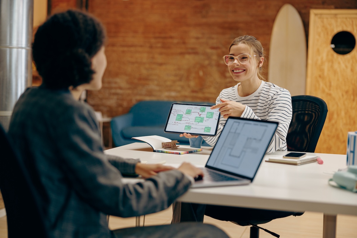 consultants utilisant propilot, logiciel de gestion d'entreprise